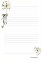 Kissa #5 - kirjepaperit (A5, 10s)