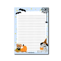 Only Happy Things - Dog's Halloween -notepad (A5, 50s)