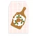 Muchable Christmas gift tag - Christmas cake #2