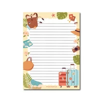 Only Happy Things - Summer travels -notepad (A5, 50s)
