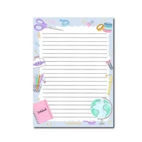Only Happy Things - Stationery -kirjelehtiö (A5, 50s)