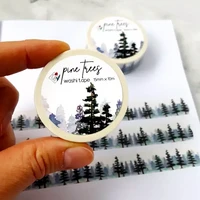 Christina Jenne Art and Design washitape - Pine trees (1.5cm x 10m)