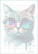 Cat #9 - writing papers (A5, 10s)