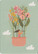 Balloon ride in flower basket
