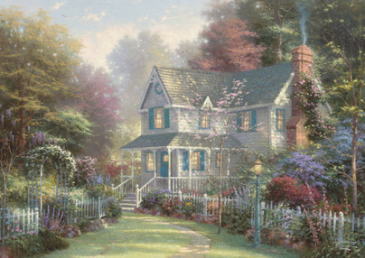 Thomas Kinkade: Victoria Garden II, 500 palaa
