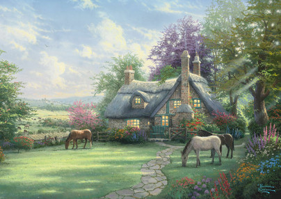 Thomas Kinkade: A Perfect Summer Day, 500 palaa