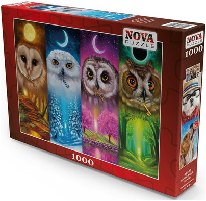 Four Seasons Owls, 1000 palaa
