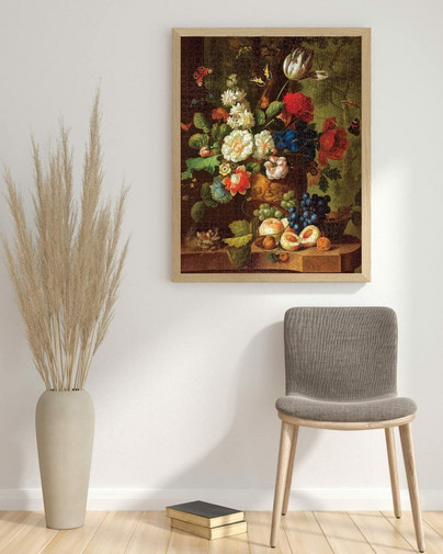 Roses and Tulips Still Life, 1000 palaa