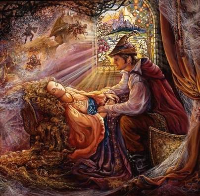 Josephine Wall: Sleeping Beauty, 1000 palaa