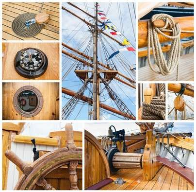 Collage, Marine, 1000 palaa