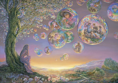 Josephine Wall: Bubble Tree, 1500 palaa