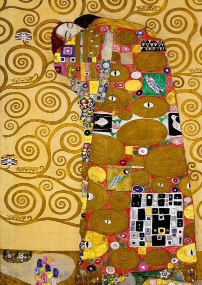 Gustave Klimt: Fulfilment, 1905, 1000 palaa