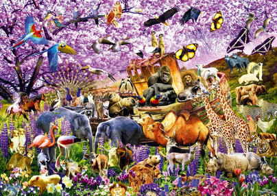 Two By Two at Noah's Ark, 1000 palaa