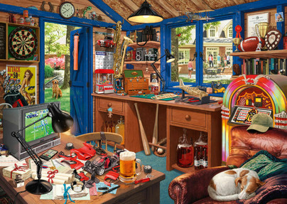 Secret Puzzle, Father's Workshop, 1000 palaa