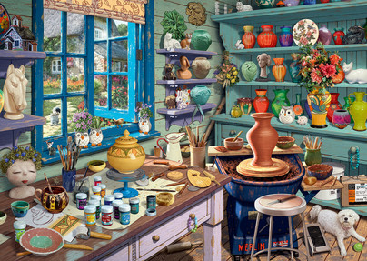 Secret Puzzle: Artist Studio, 1000 palaa
