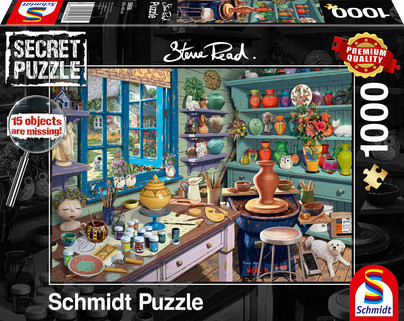 Secret Puzzle: Artist Studio, 1000 palaa