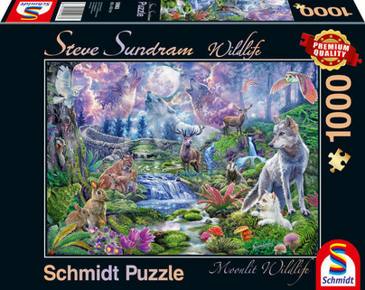 Steve Sundram: Moonlight Wildlife, 1000 palaa