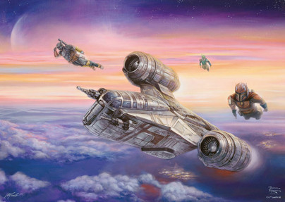 Kinkade: Star Wars, The Mandalorian™- The Escort, 1000 palaa