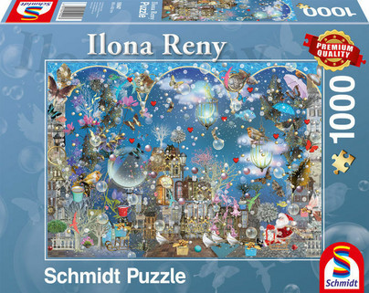 Ilona Reny: Blue Sky Christmas, 1000 palaa