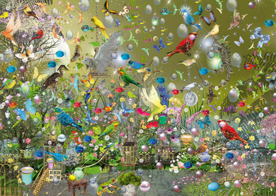 Ilona Reny: Parrot jungle, 1000 palaa