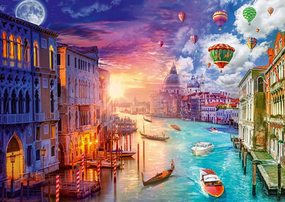 Lars Stewart: Venice - Night & Day, 1000 palaa