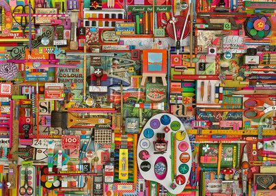 Shelley Davies: Vintage artist’s materials, 1000 palaa
