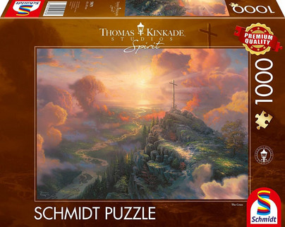 Thomas Kinkade: Spirit The Cross, 1000 palaa