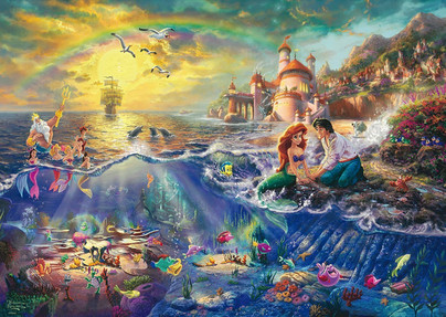 Thomas Kinkade: Disney Ariel, 1000 palaa