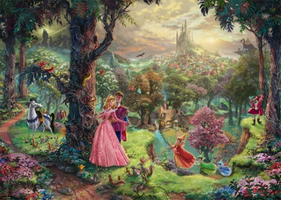 Thomas Kinkade: Disney Sleeping Beauty, 1000 palaa