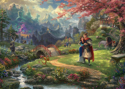Thomas Kinkade: Mulan, 1000 palaa