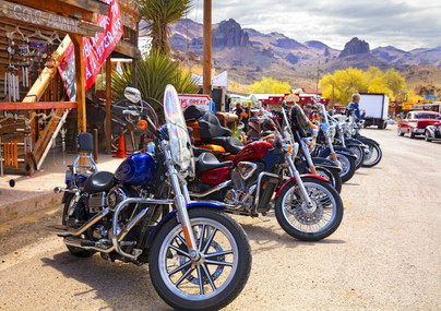 Rt 66 Fun Run Oatman Motorcycles, 1000 palaa
