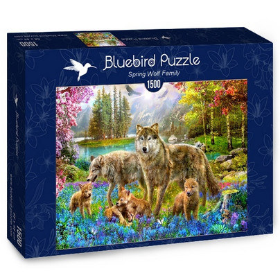 Spring Wolf Family, 1500 palaa