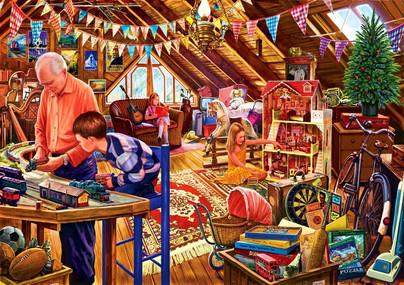 Attic Playtime, 1500 palaa