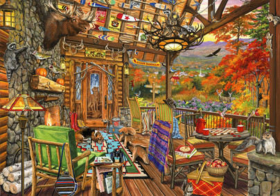 Adirondack Porch, 1000 palaa