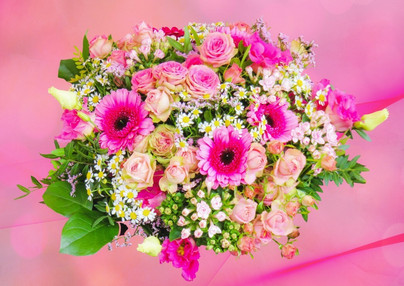 Pink Bouquet of Roses, 500 palaa