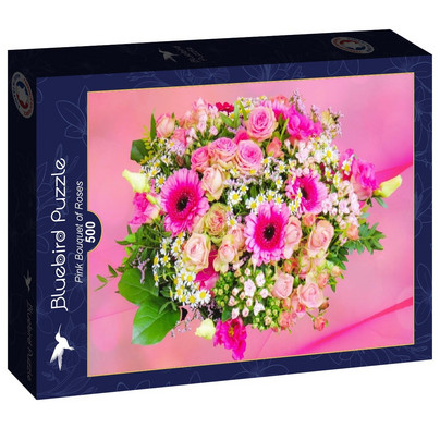Pink Bouquet of Roses, 500 palaa
