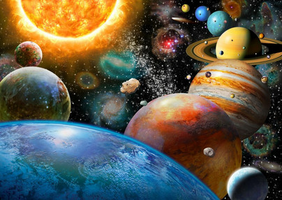 Planets and Their Moons, 500 palaa