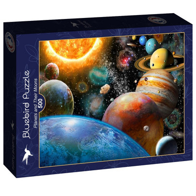 Planets and Their Moons, 500 palaa