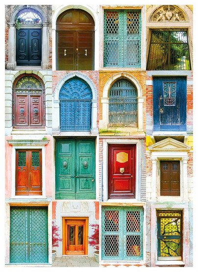 Collage - Venetian Doors, 1000 palaa