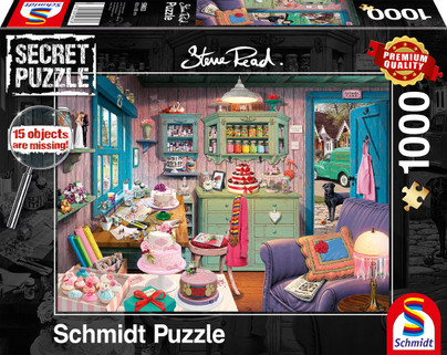 Secret Puzzle: Grandmother's room, 1000 palaa