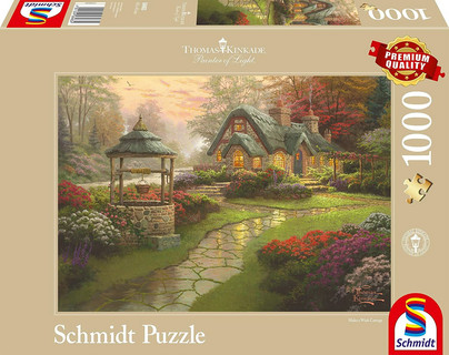 Thomas Kinkade: Make a Wish Cottage, 1000 palaa