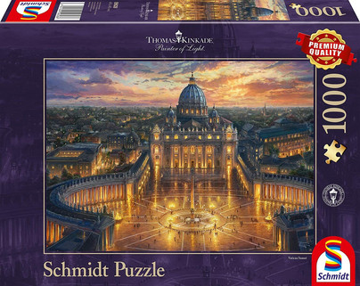 Thomas Kinkade: The Vatican, 1000 palaa