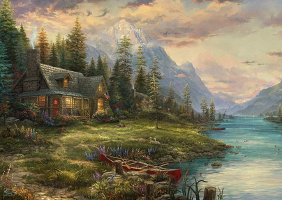 Thomas Kinkade: Fathers Day Trip, 1000 palaa