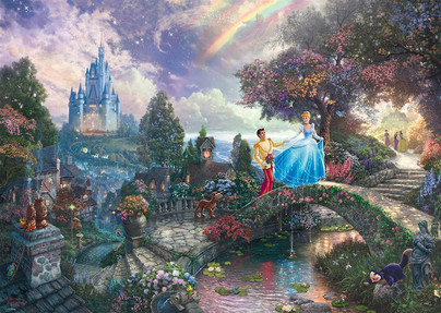 Thomas Kinkade: Disney Cinderella, 1000 palaa