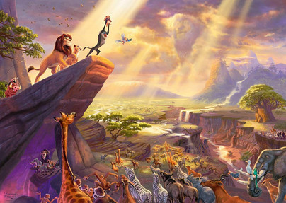 Thomas Kinkade: Disney The Lion King, 1000 palaa