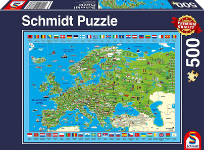 Discover Europe, 500 palaa