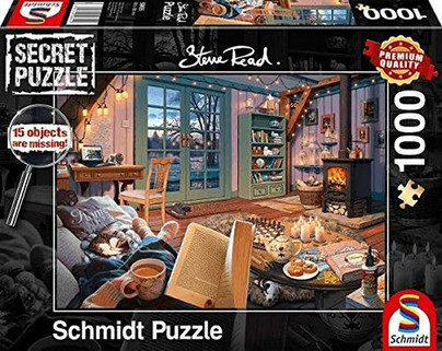 Secret Puzzle: Holiday House, 1000 palaa
