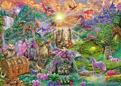 Enchanted Dragon Land, 1000 palaa