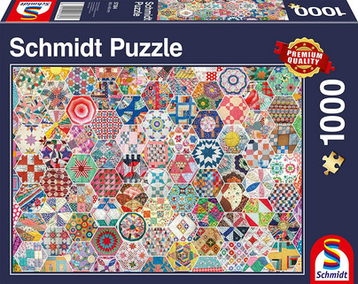 American Patchwork Quilt, 1000 palaa