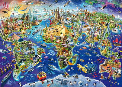 Discover the World, 1000 palaa